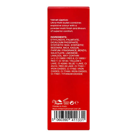 ST London Velvet Ultra-Matt Lipstick, High Voltage - Image 4