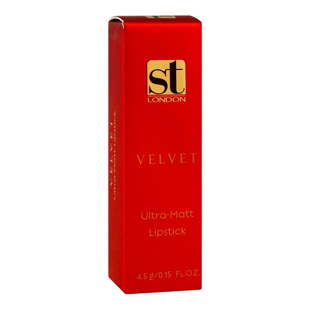 ST London Velvet Ultra-Matt Lipstick, Midnight Pink - Image 3