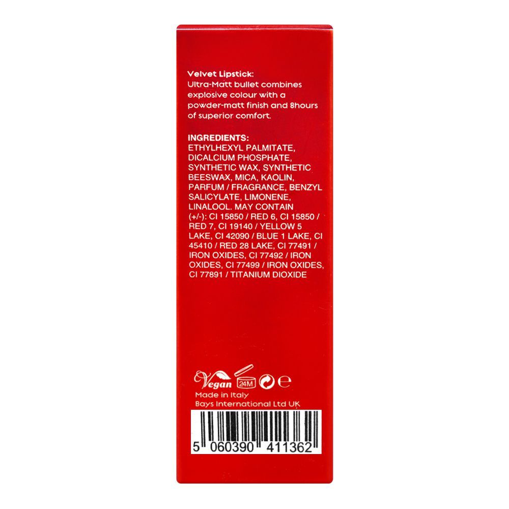 ST London Velvet Ultra-Matt Lipstick, Midnight Pink - Image 4