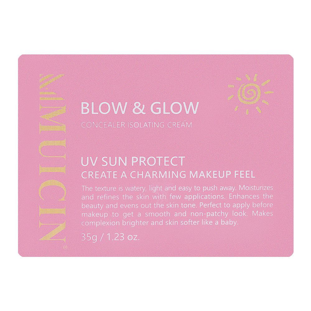 Muicin Baby V9+ Blow & Glow Concealer Isolating Cream, UV Sun Protect, For Day & Night, 35g - Image 3