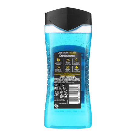 Axe Sport Blast Energizing Citrus Boost Scent 3-In-1 Body, Face & Hair Wash, 400ml - Image 2