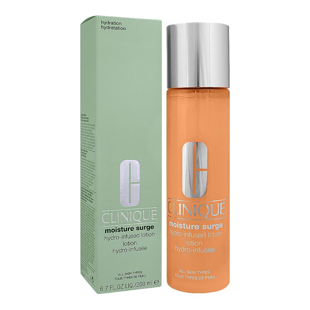 Clinique Moisture Surge Hydro-Infused Lotion, For All Skin Types, 200ml - Main Image