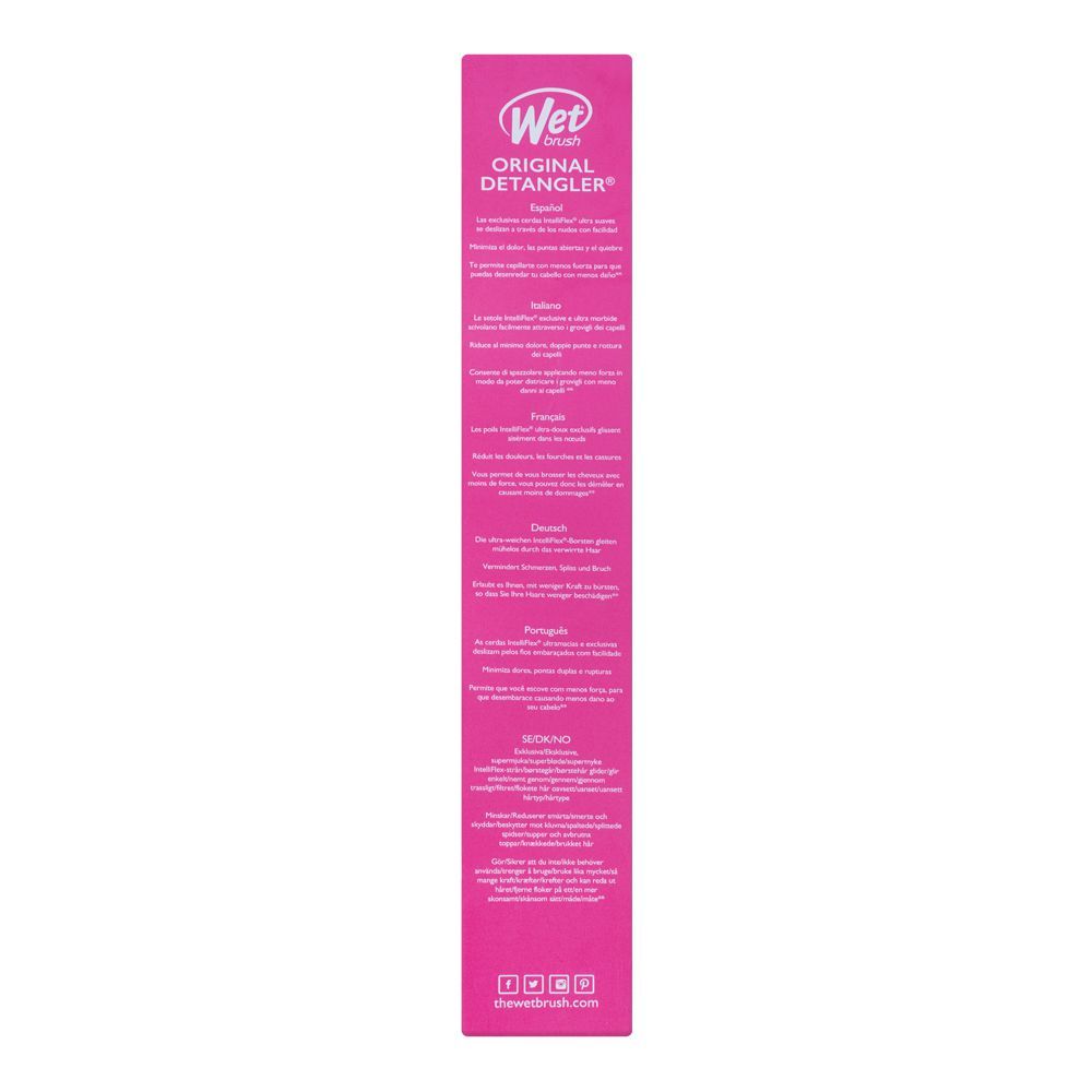 Wet Brush Original Detangler Hair Brush, Happy Hair Llama, BWR830HAPPYM - Image 5