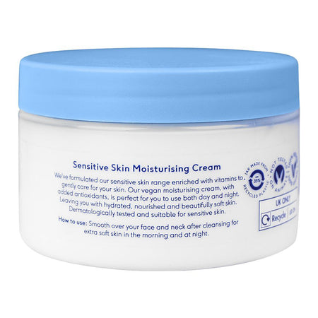 Boots Everyday Fragrance Free Moisturizing Cream, Sensitive Skin, 100ml - Image 2
