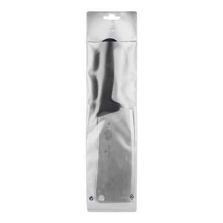 Victorinox Pro Kitchen Cleaver with 7.1 Inch Blade and Black Fibrox Handle, 5.4003.18 - Image 2