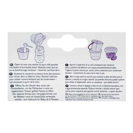 Avent Formula Powder And Snack Dispenser, SCF-135/07 - Image 3