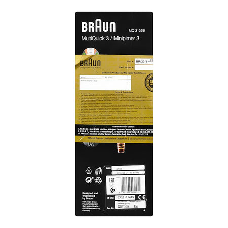 Braun Multiquick-3-Hand Blender, MQ-3105B - Image 3