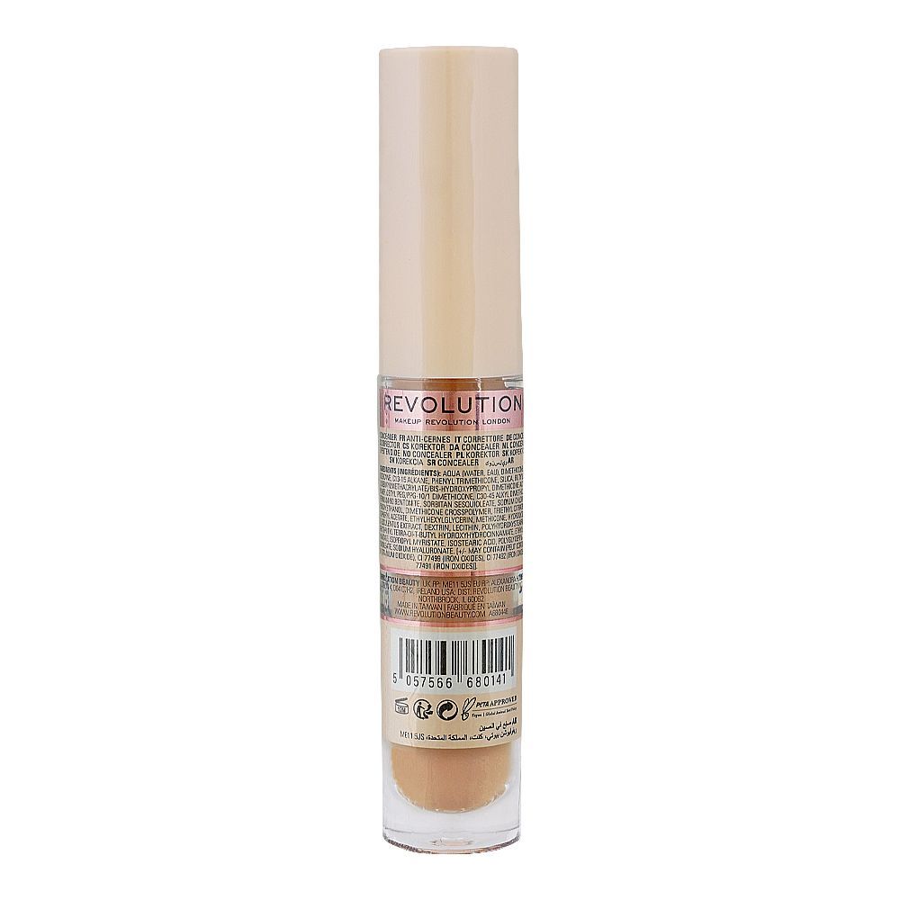 Makeup Revolution IRL Filter Finish Soft Matte Concealer, C10 - Image 3