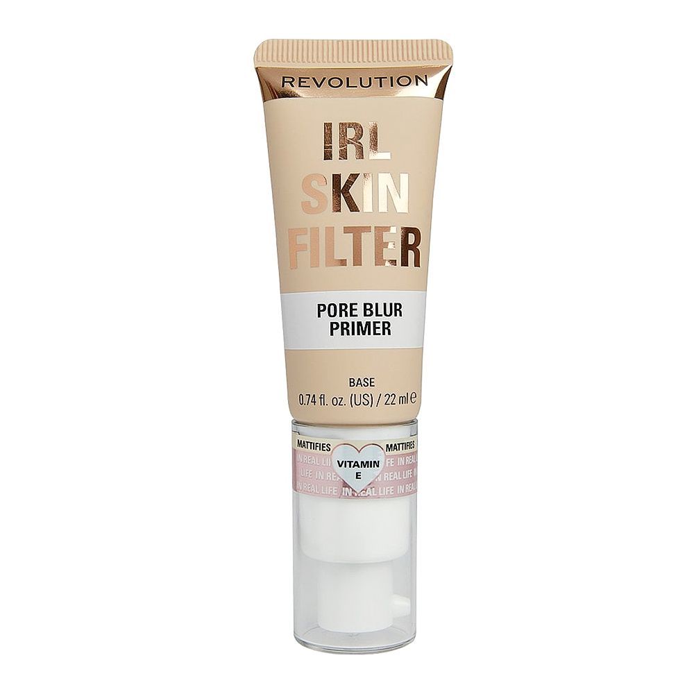 Makeup Revolution IRL Skin Filter Pore Blur Primer, 22ml - Main Image