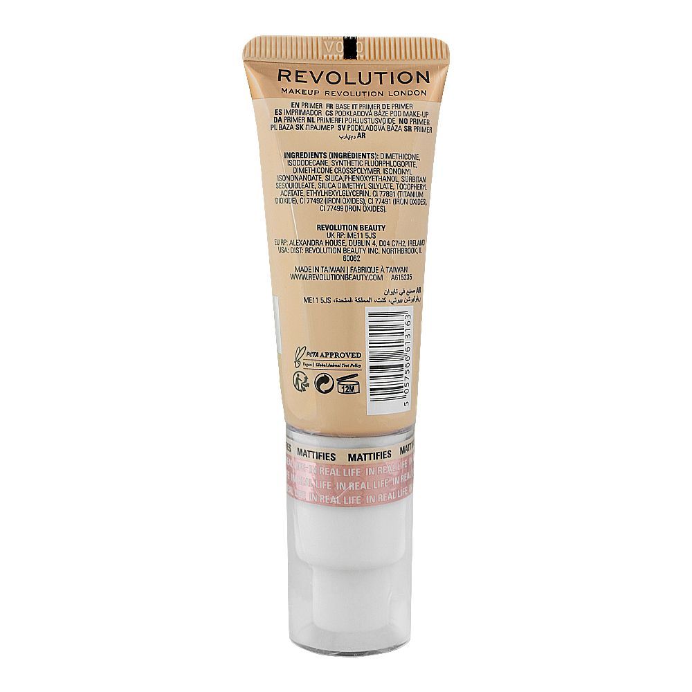 Makeup Revolution IRL Skin Filter Pore Blur Primer, 22ml - Image 2