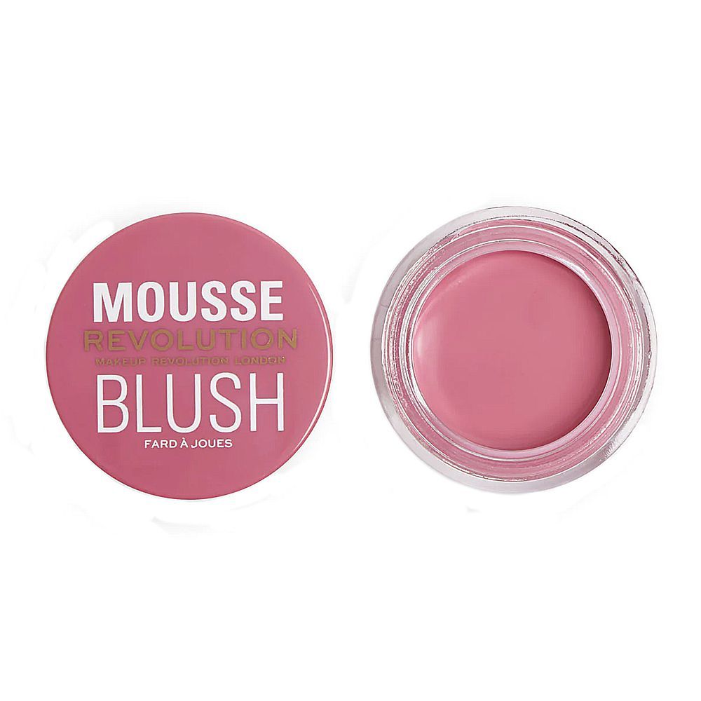 Makeup Revolution Mousse Blush, Rose Pink - Main Image