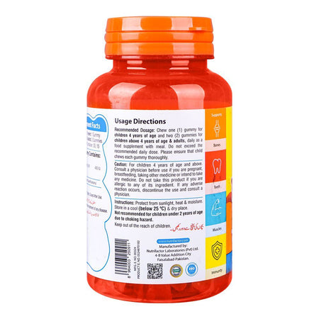 Nutrifactor Numex-D Fruity Flavor Gummies, 30-Pack - Image 3