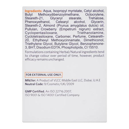 VLCC Natural Sciences Nourishing, Anti Ageing Day Cream, SPF-25, 50ml - Image 3