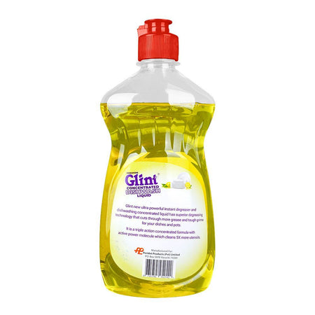 Glint Concentrated Dish Wash Liquid, Remove Grease, 475ml - Image 2