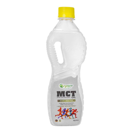 Organico MCT Oil Bottle, Cooking Oil, 500ml - Main Image