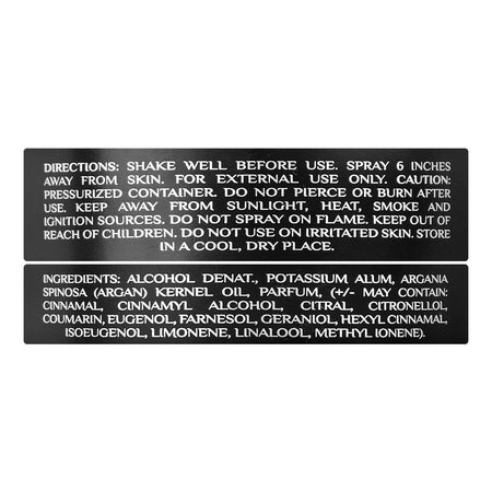 Hemani Squad, No Gas Rush Deodorant, Body Spray, Eau De Parfum, For Men & Women, 150ml - Image 3