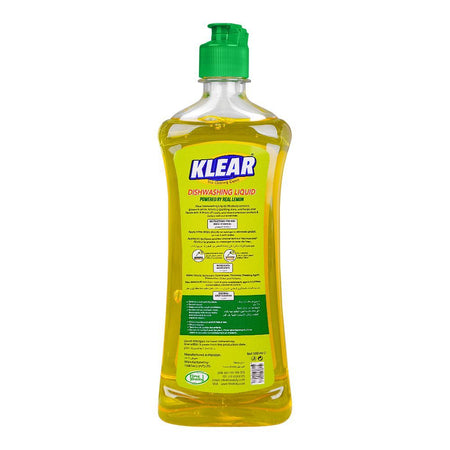 Klear Lemon dishwashing Liquid, 500ml - Image 2