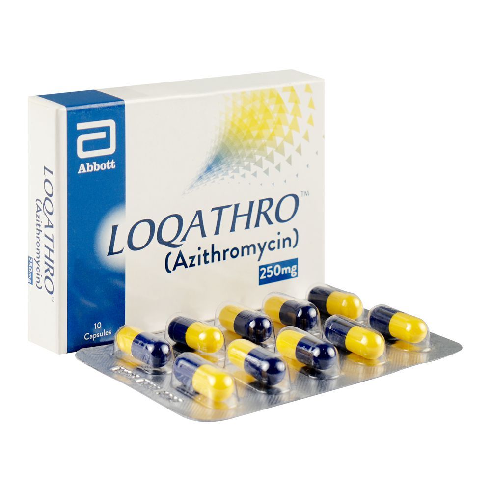 Abbott Loqathro Tablet, 250mg, 10-Pack - Main Image