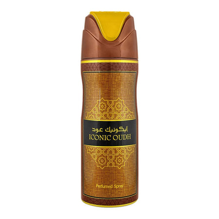 Lattafa Iconic Oudh Body Spray, For Men & Women, 200ml - Main Image