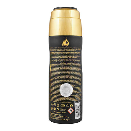 Lattafa Asad Body Spray, For Men, 200ml - Image 2