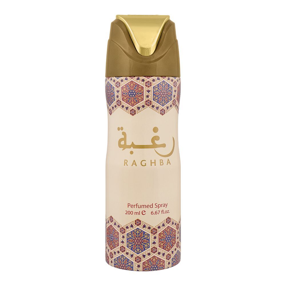 Lattafa Raghba Body Spray, For Men & Women, 200ml - Main Image