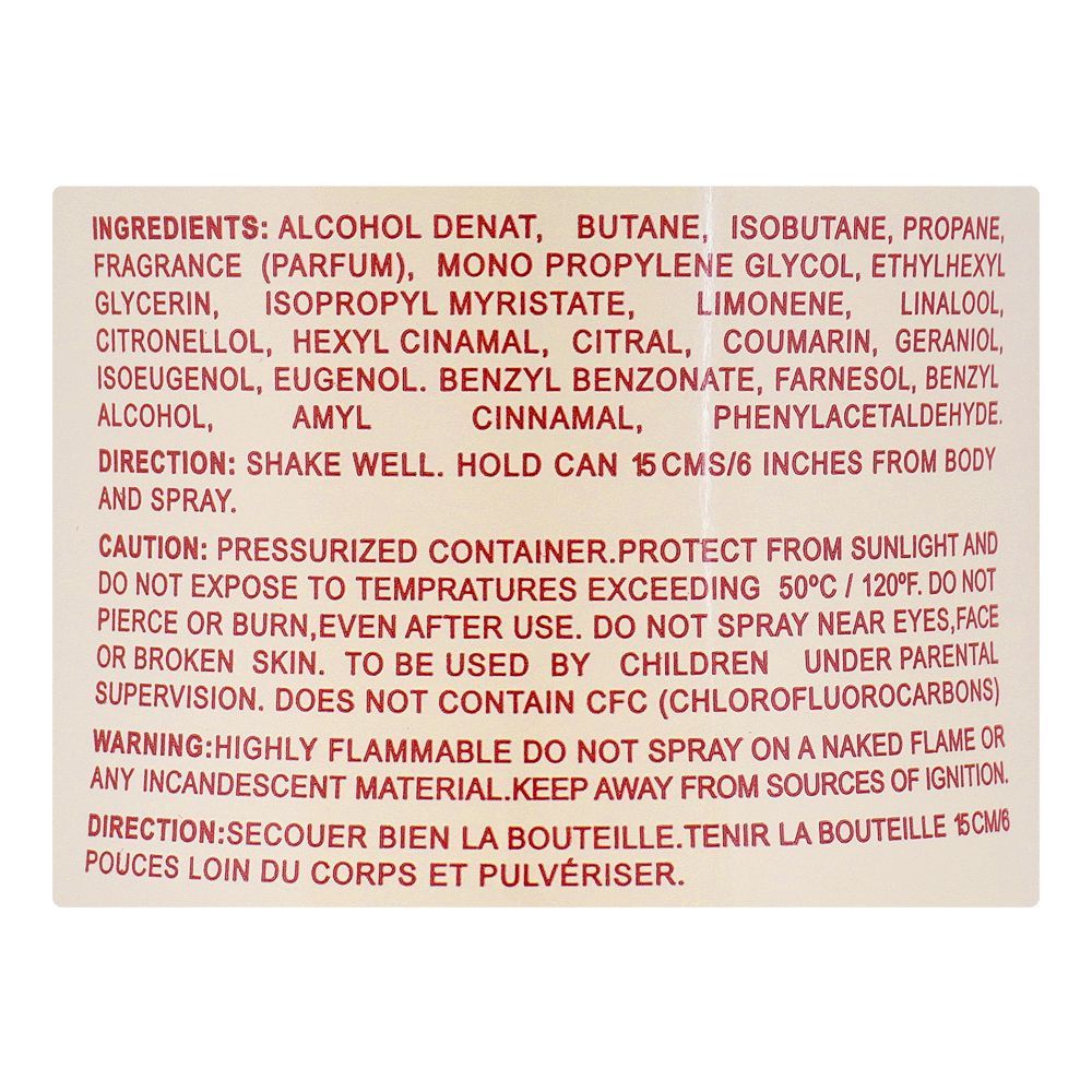 Lattafa Raghba Body Spray, For Men & Women, 200ml - Image 3