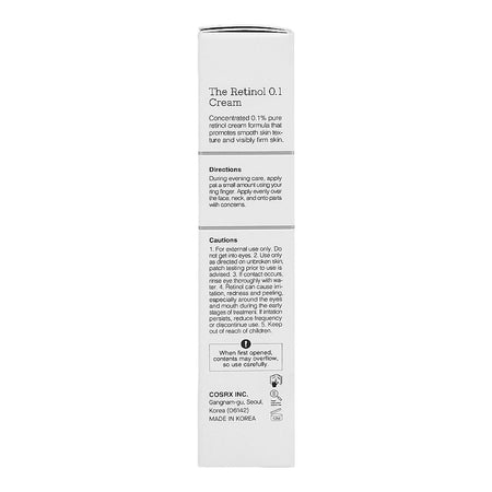 COSRX The Retinol 0.1 Cream, Anti Aging, 20ml - Image 3