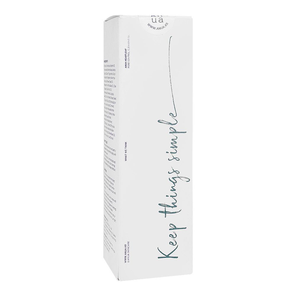 Anua Heartleaf Pore Control Cleansing Oil, Blackhead Remover, Korean Skin Care, 200ml - Main Image