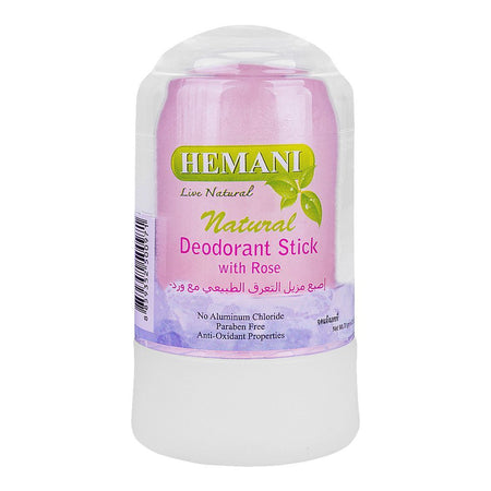 Hemani Natural Rose Deodorant Stick, Paraben Free, For Men & Women, 70g - Main Image