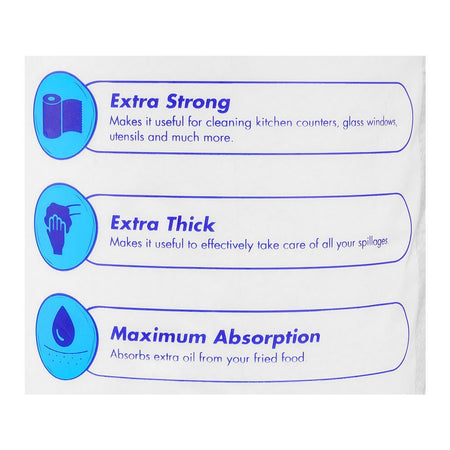 Xtra Kleen Tissue, Kitchen Towel Roll, Twin Pack, 2-Pack - Image 3