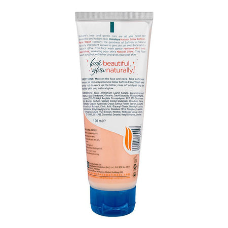 Himalaya Natural Glow Saffron Face Wash, 100ml - Image 2