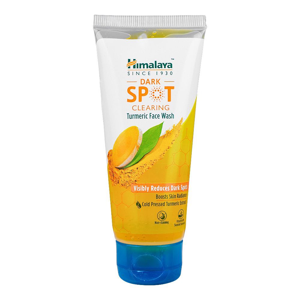 Himalaya Dark Spot Clearing Turmeric Face Wash, Paraben Free, 50ml - Main Image