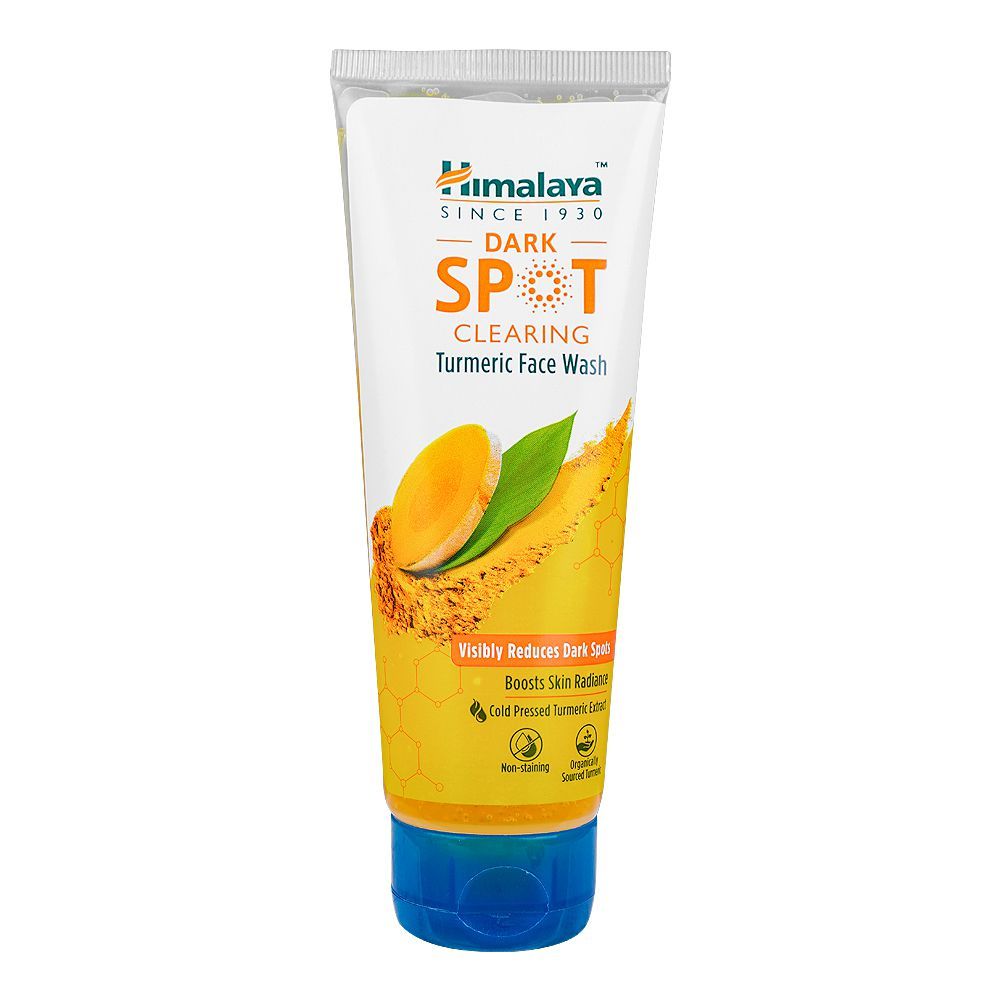 Himalaya Dark Spot Clearing Turmeric Face Wash, Paraben Free, 100ml - Main Image