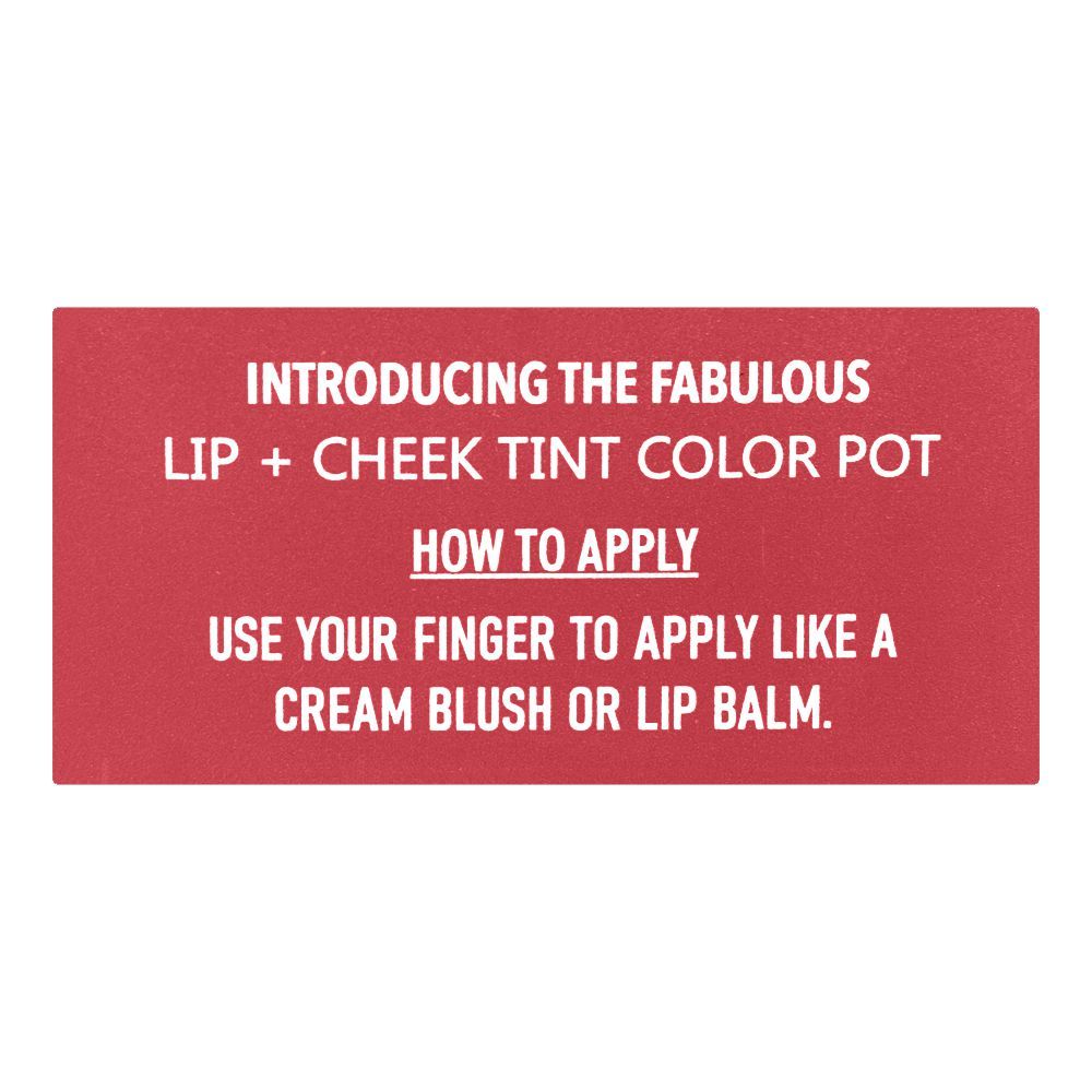 Color Studio Color Pot Lip and Cheek Tint, Opium - Image 3