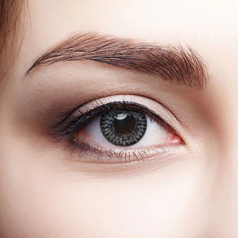 Freshkon Contact Lenses, Shimmering Gray - Main Image