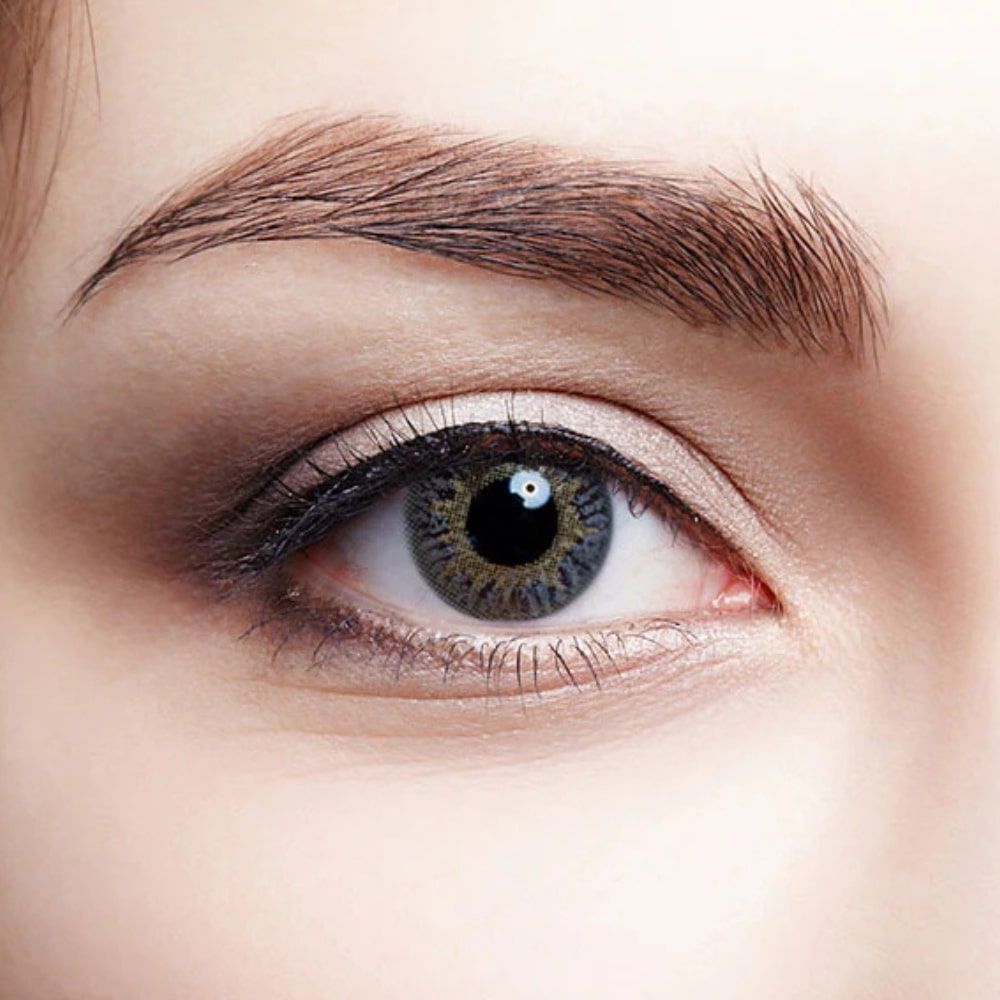Freshkon Contact Lenses, Mistry Grey - Main Image