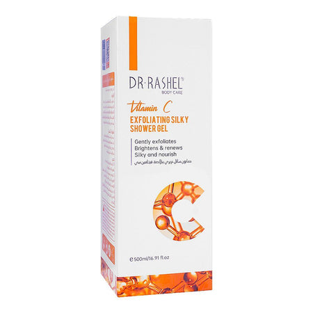 Dr. Rashel Vitamin C Exfoliating Silky Shower Gel, 500ml - Image 3