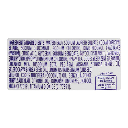 Dove Argan Oil Paraben Free Shampoo, For Damaged Hair, 355ml - Image 3