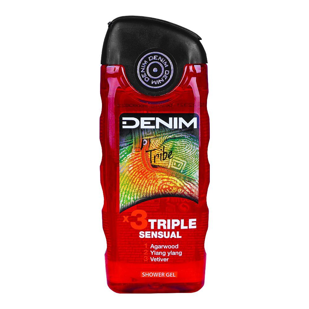 Denim Tribe Triple Sensual Shower Gel, 250ml - Main Image