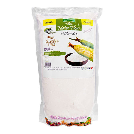 Eco Global Foods White Maize Flour, 1Kg - Main Image