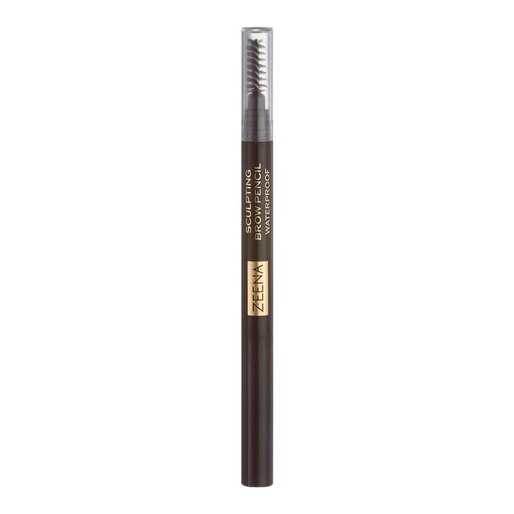 Zeena Sculpting Brow Waterproof Pencil, 025 Dark Brown - Main Image