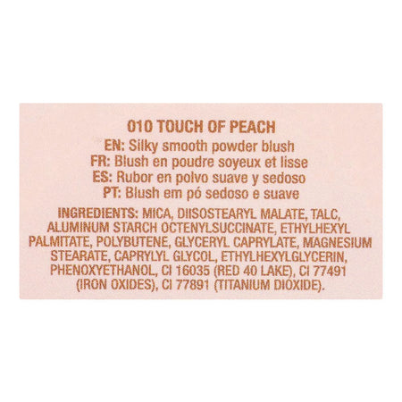 Zeena Powder Blush, 010 Touch Of Peach - Image 4