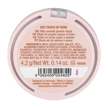 Zeena Powder Blush, 020 Touch Of Rose - Image 3