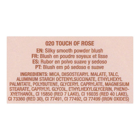 Zeena Powder Blush, 020 Touch Of Rose - Image 4