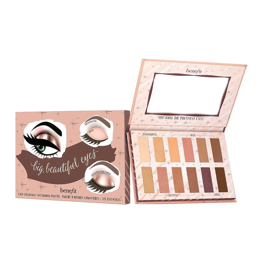 Benefit Big Beautiful Eyeshadow Palette, 12-Shades - Main Image