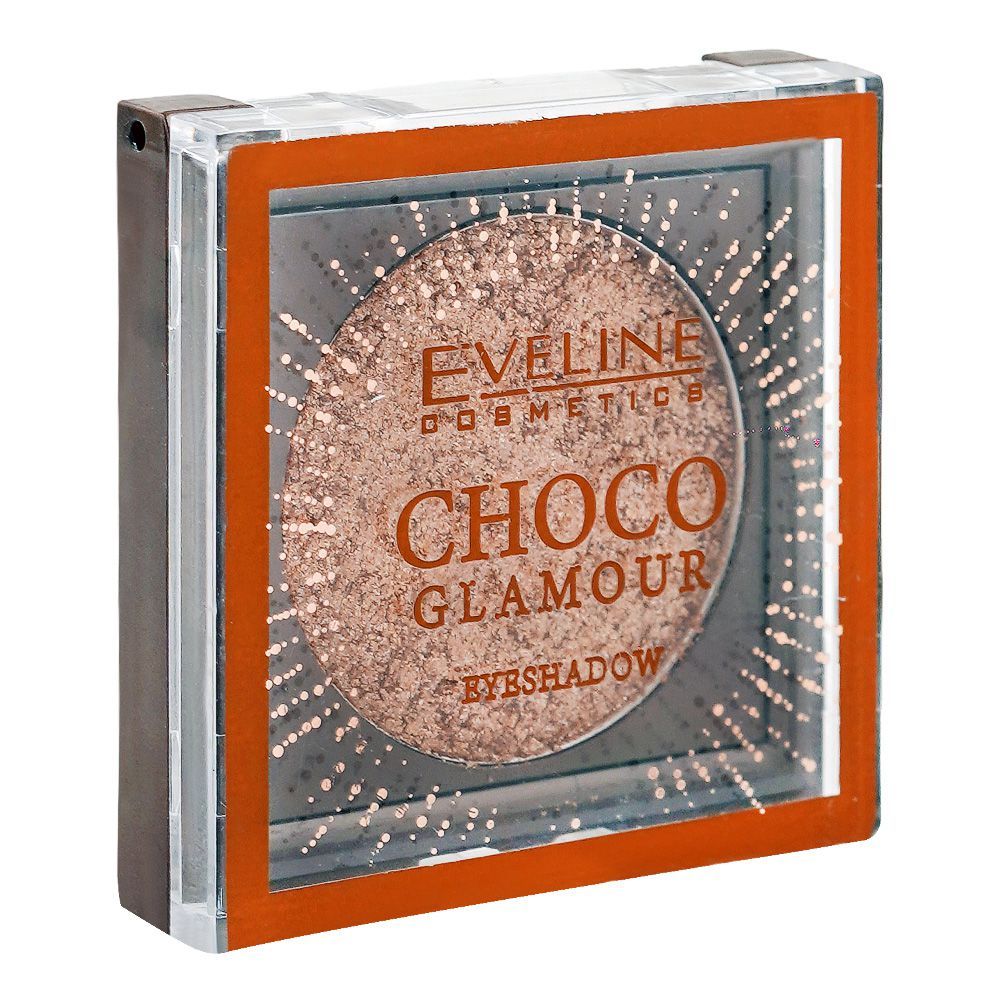 Eveline Choco Glamour Eyeshadow, 01 Moon Sparkle, 3.5g - Image 2