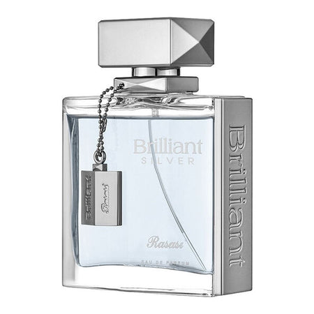 Rasasi Brilliant Silver, Eau de Parfum, For Men & Women, 100ml - Main Image