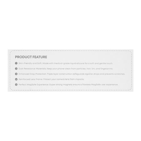 Aukey Liquid Flex Magnetic Liquid Silicone Phone Case, Black, For iPhone 2023 Pro 6.1", PC-GJ10C - Image 3