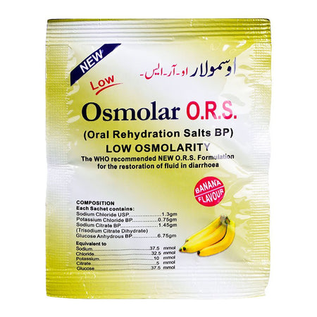 Osmolar O.R.S Banana Sachet - Main Image