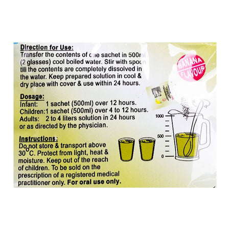 Osmolar O.R.S Banana Sachet - Image 4